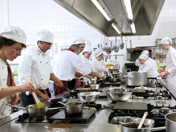 Chefs in the kitchen